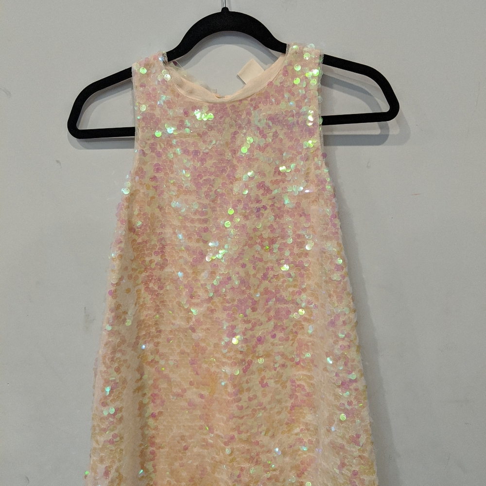 Girls Zara sequin dress size 9 yr